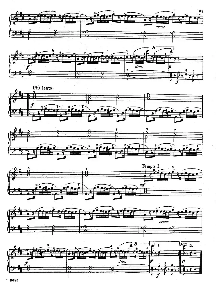 Etudes Enfantines Op.37（儿童钢琴练习曲 第40——45首）
