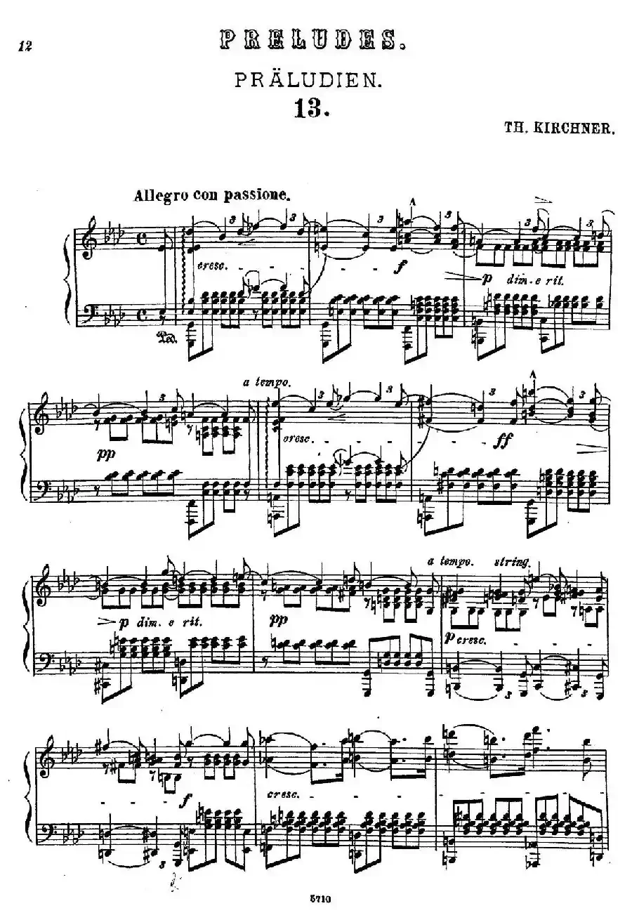 16 Preludes Op.9（16首前奏曲·13）