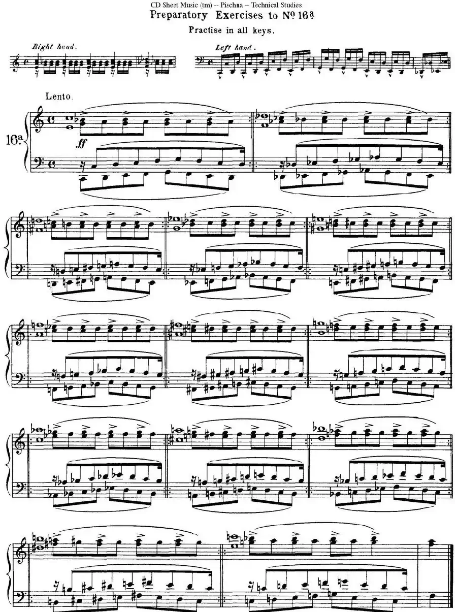 Technical Studies 60 Progressive Exercises （60首钢琴循序渐进练习曲 P21——30）