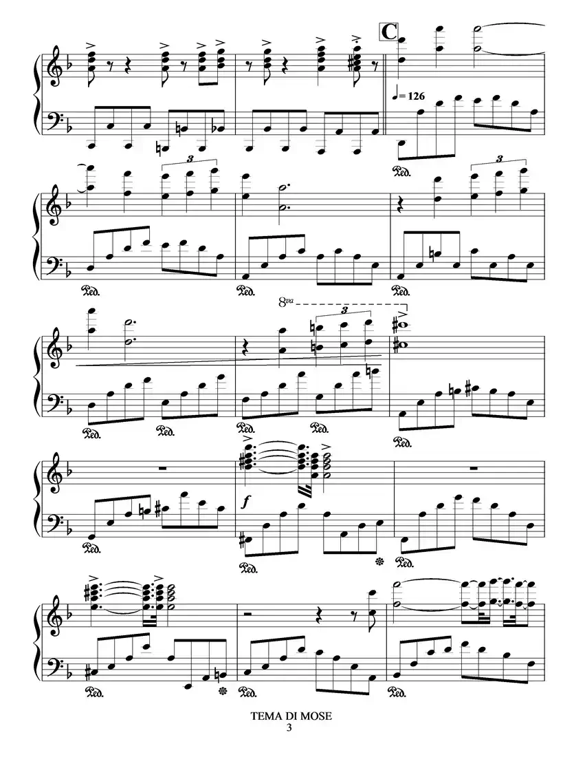 TEME DI MOSE(摩西主题)