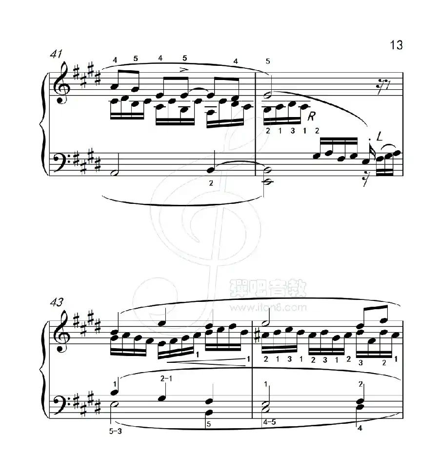 练习曲 56（克拉莫钢琴练习曲60首）