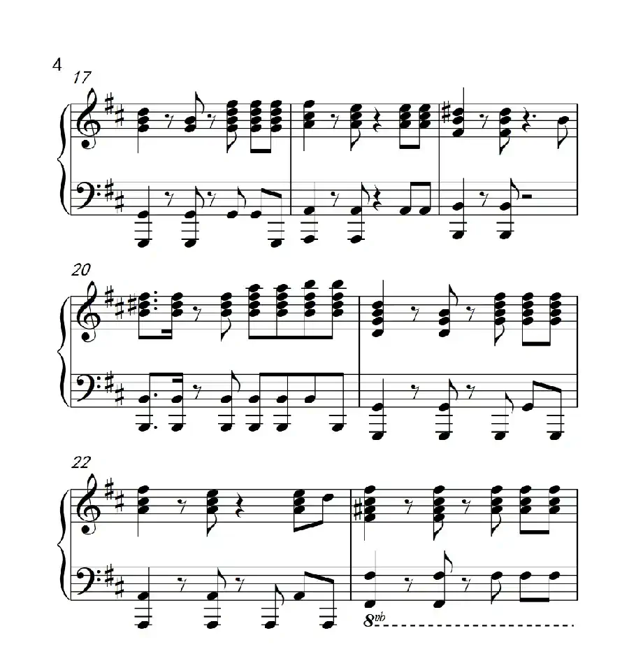 江南style（《弹吧音教》制谱版）