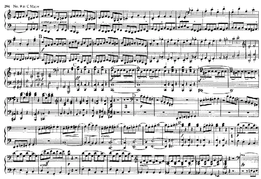 String Quartet No.9 in C Major Op.59-3 - 4 Hands（C大调第九弦乐四重奏·四手联弹）