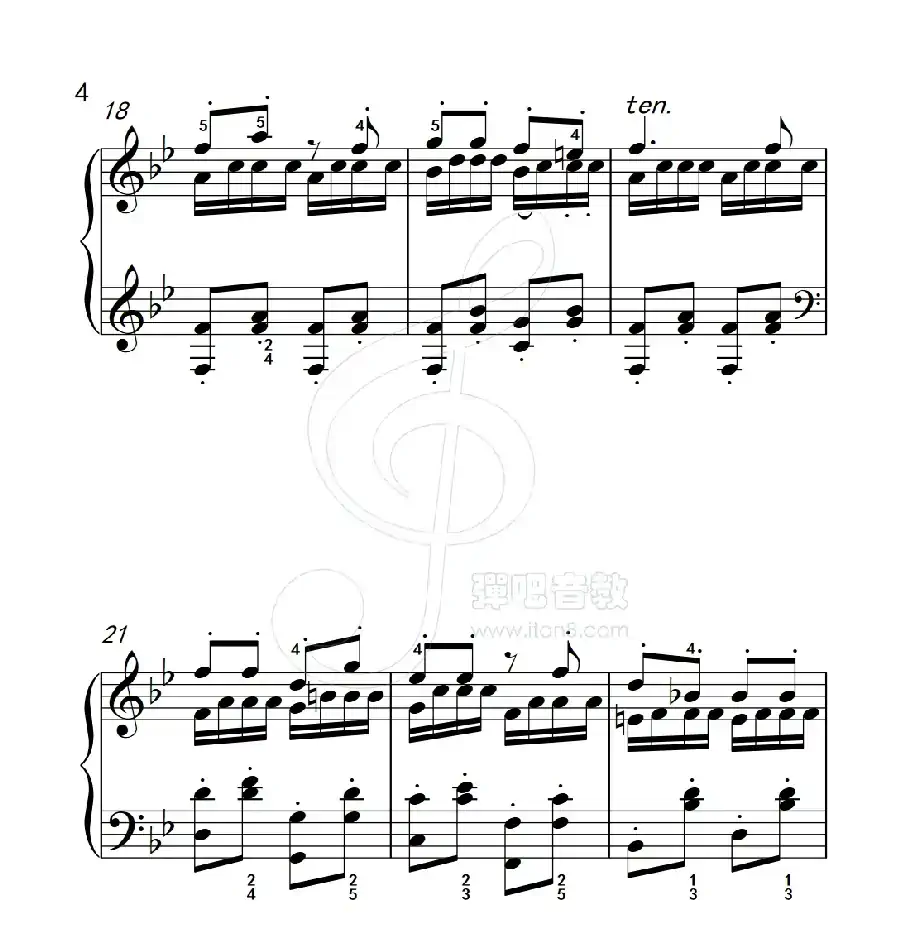 练习曲 52(克拉莫钢琴练习曲60首)