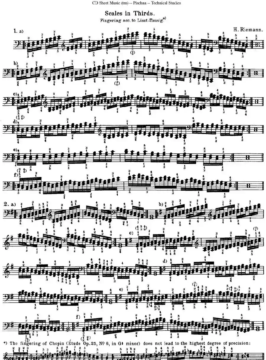 Technical Studies 60 Progressive Exercises （60首钢琴循序渐进练习曲 P91——99）