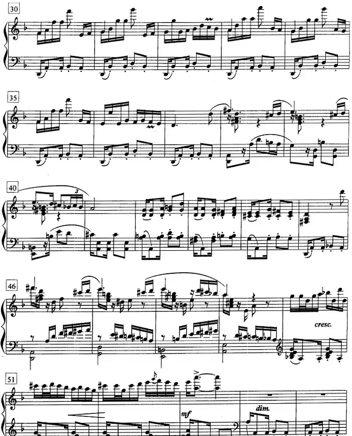 钢琴教程第七级 中外乐曲（春舞）