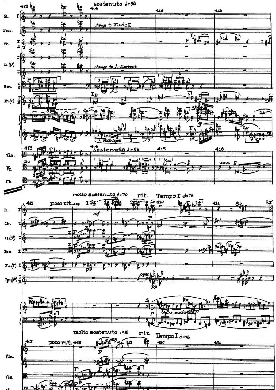 Piano Concerto Op.42（钢琴协奏曲总谱P35-66）