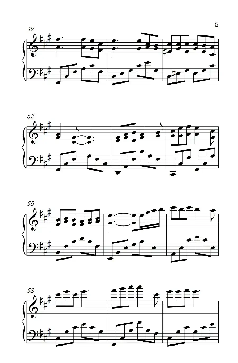 原来你也在这里（《弹吧音教》制谱）