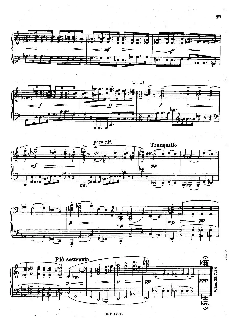 克热内克-第二钢琴奏鸣曲（Piano Sonata No.2 Op.59）