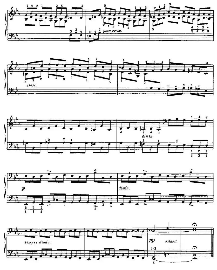 20 Petites Etudes, Op.91（20首小型练习曲）（6）