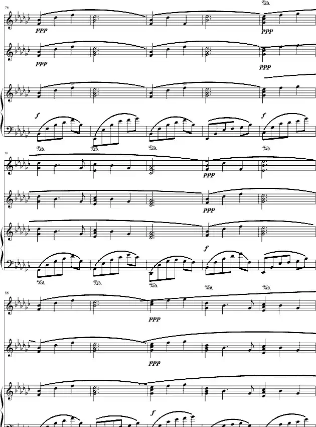 为你写的歌（长笛+弦乐+钢琴）