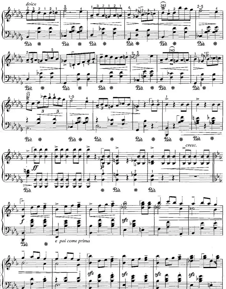 不可不弹的世界钢琴名曲：辉煌的大圆舞曲