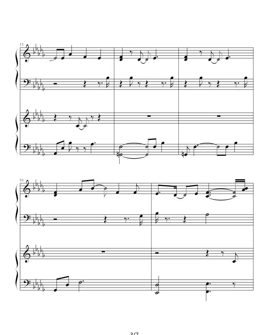 ignited（双钢琴）