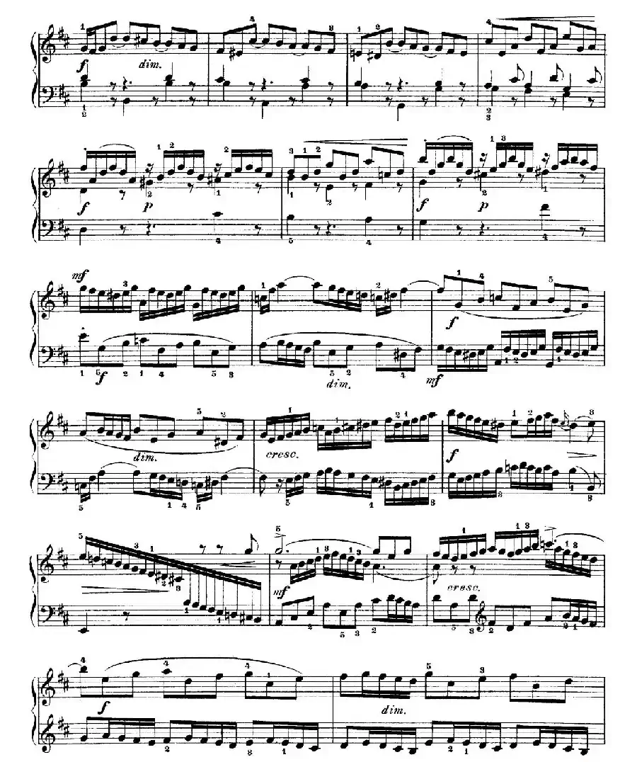 Six Partitas BWV 825-830（6首帕蒂塔·4）