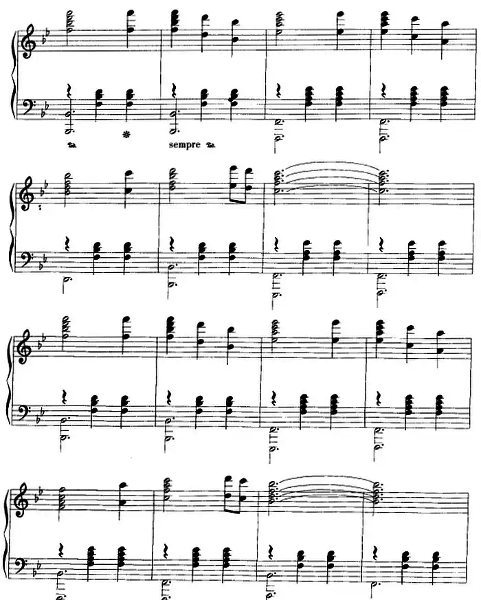 钢琴小品:圆舞曲