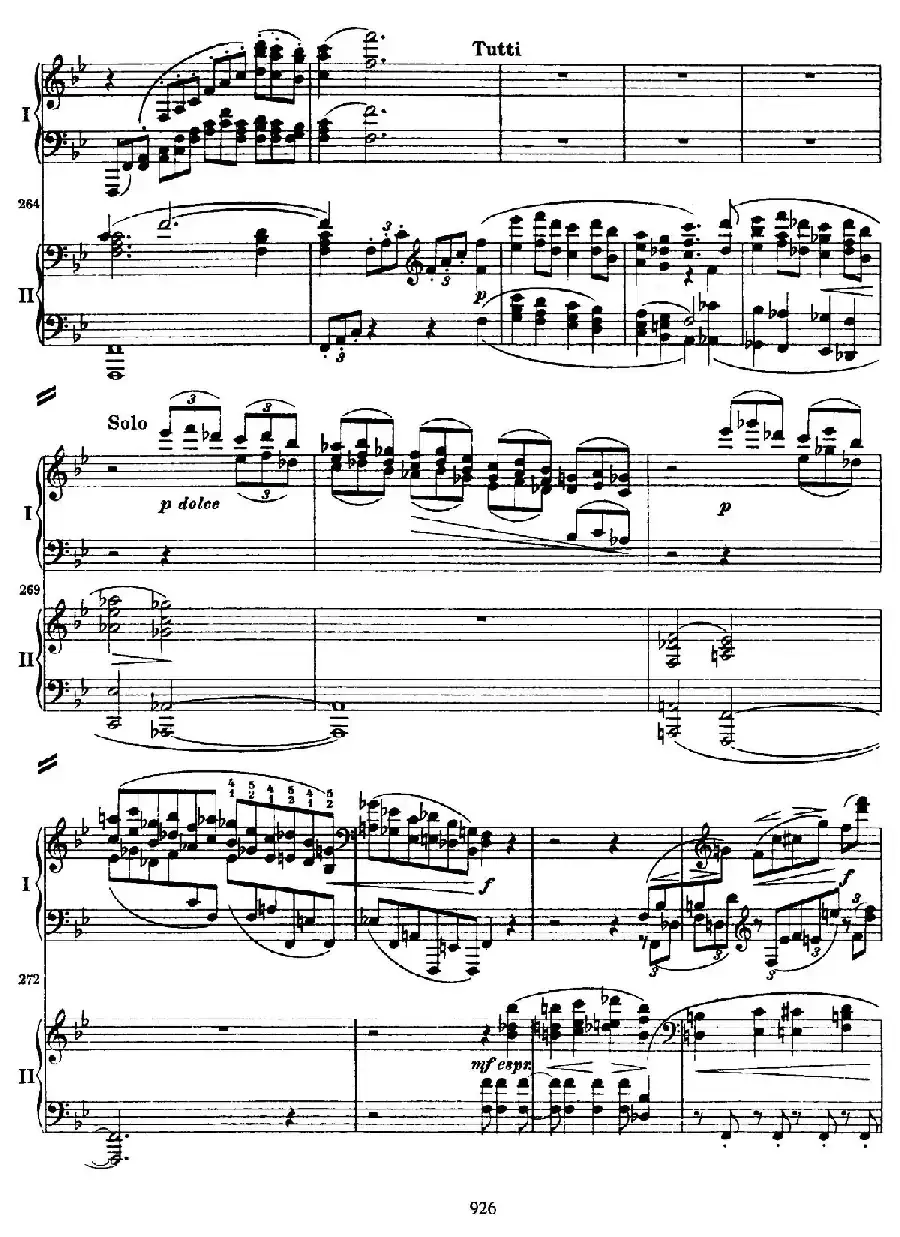 降B大调第二钢琴协奏曲 （P21——30）