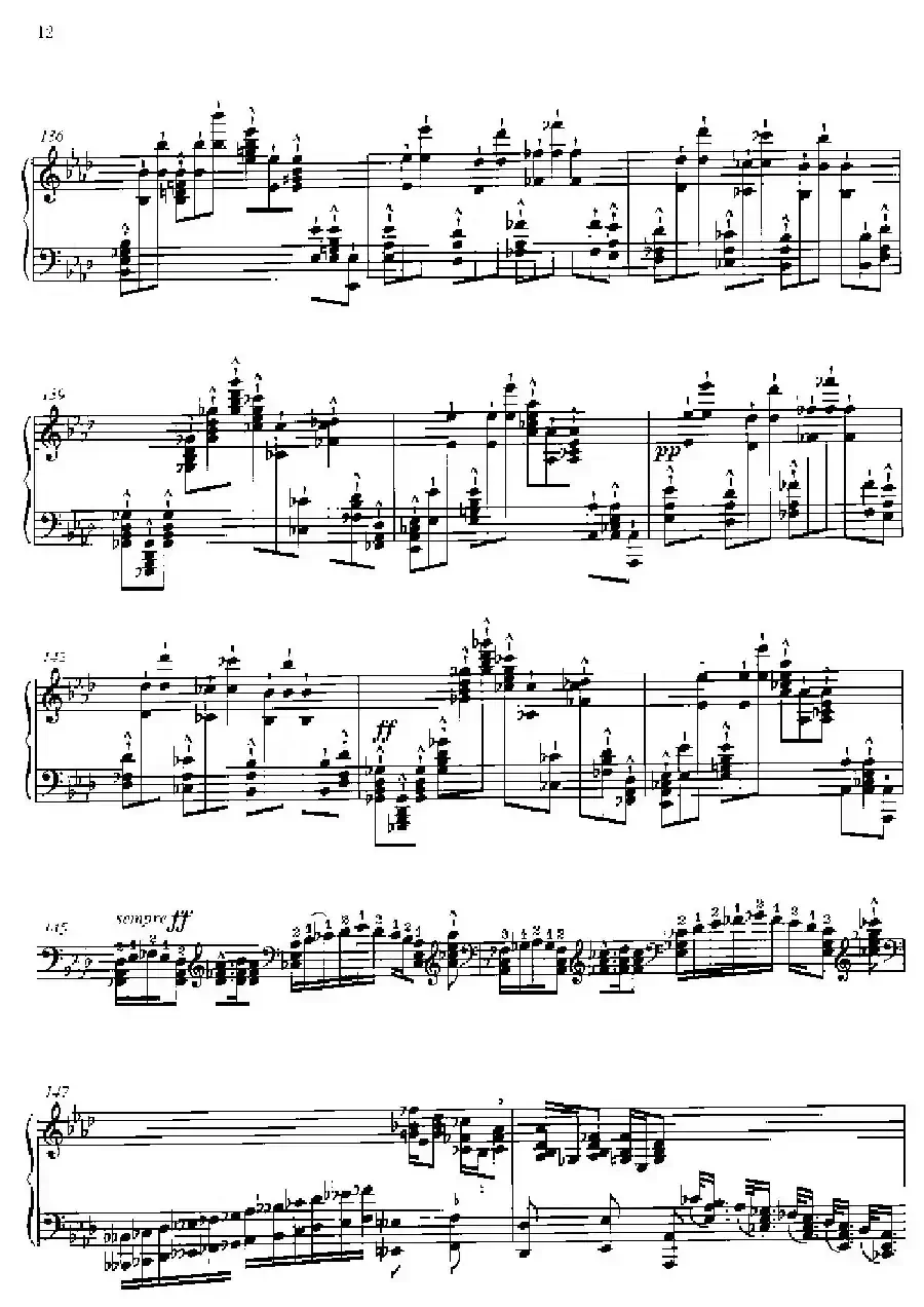 3 Grandes Etudes Op.76 No.1（3首华丽练习曲·1）