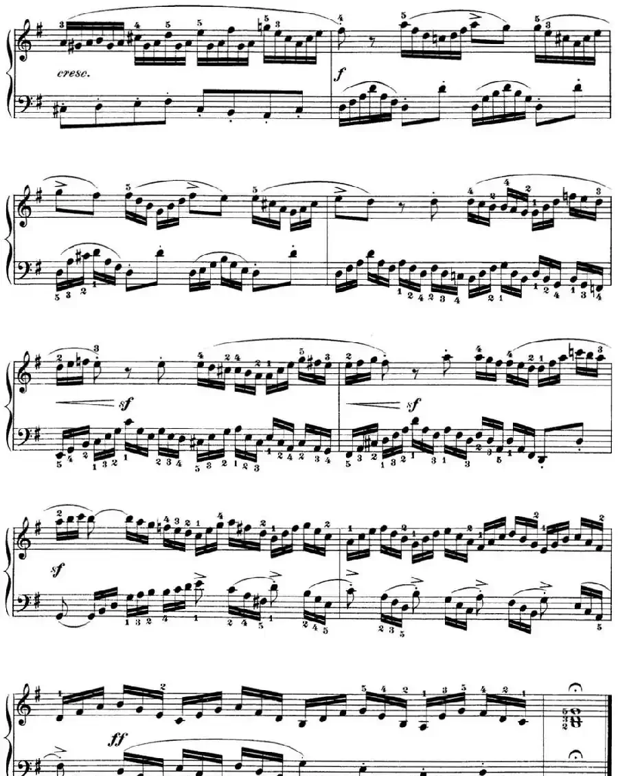 巴赫《平均律钢琴曲集·第一卷》之前奏曲(NO.15)