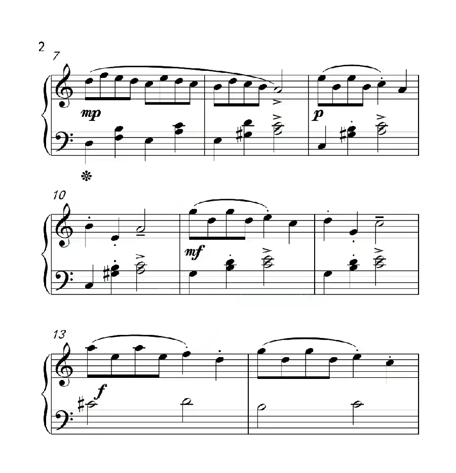 第二级 惊险的航行（中国音乐学院钢琴考级作品1~6级）