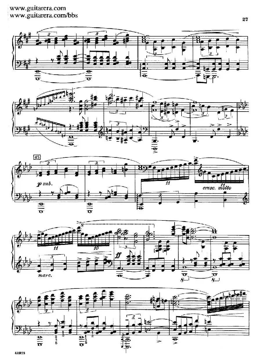 Souvenirs Op.28（纪念曲5. 踌躇的探戈）