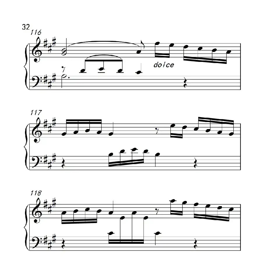 奏鸣曲 Opus 2 Nr.2 第四乐章(贝多芬奏鸣曲集 1)