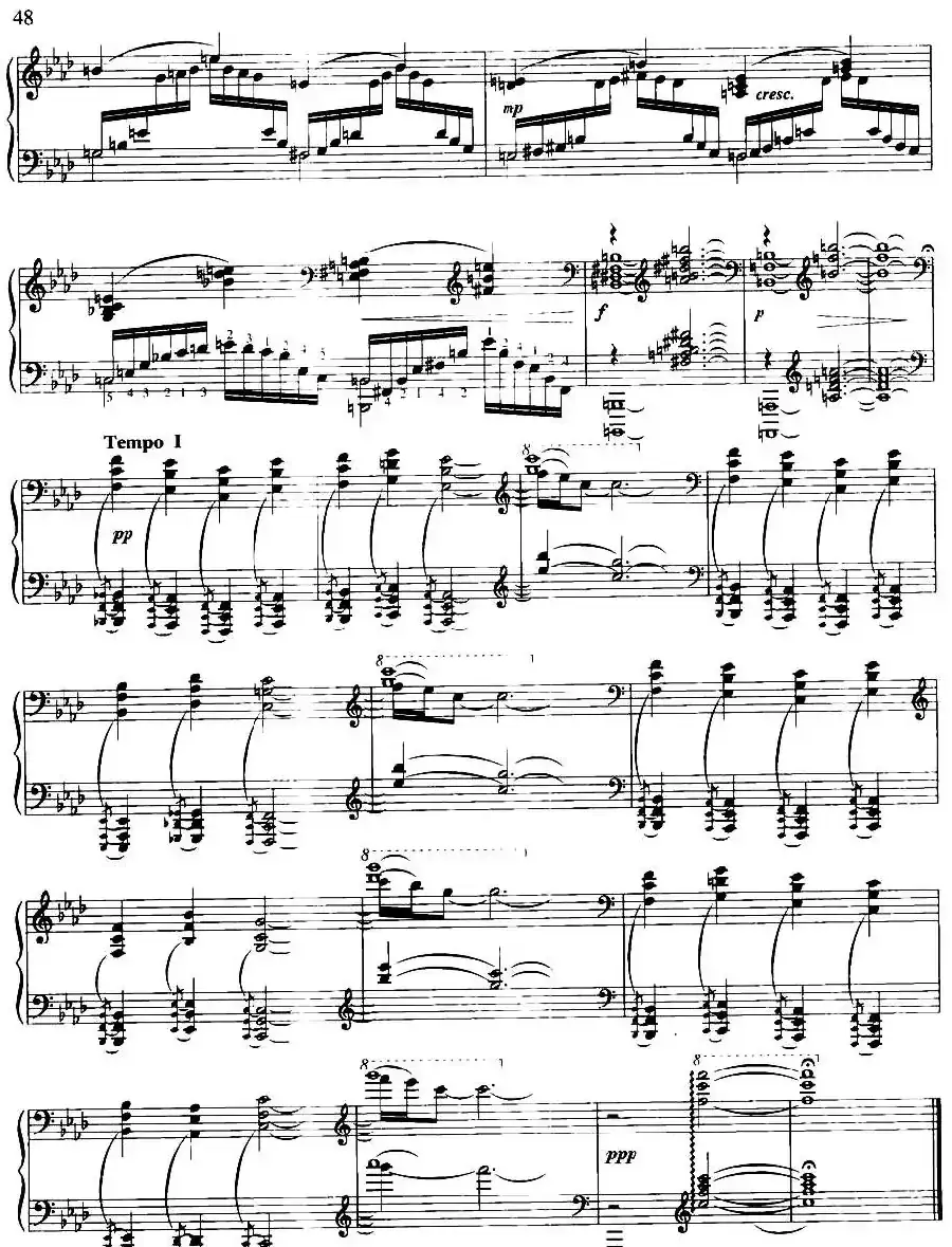 前奏曲二首：一、幽谷潺音