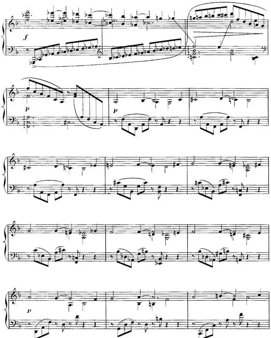 福雷13首船歌：Barcarolle No·7 in D min, Op·90