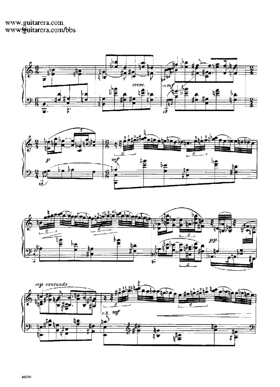 Piano Sonata Op.26（钢琴奏鸣曲·第三乐章）