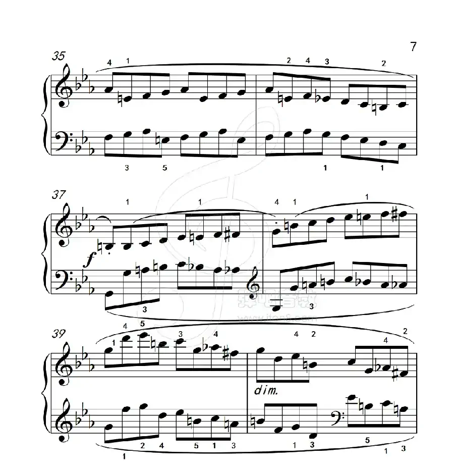 练习曲 27(克拉莫钢琴练习曲60首)