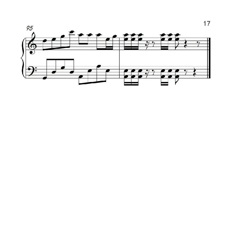 自由飞翔（《弹吧音教》制谱版）