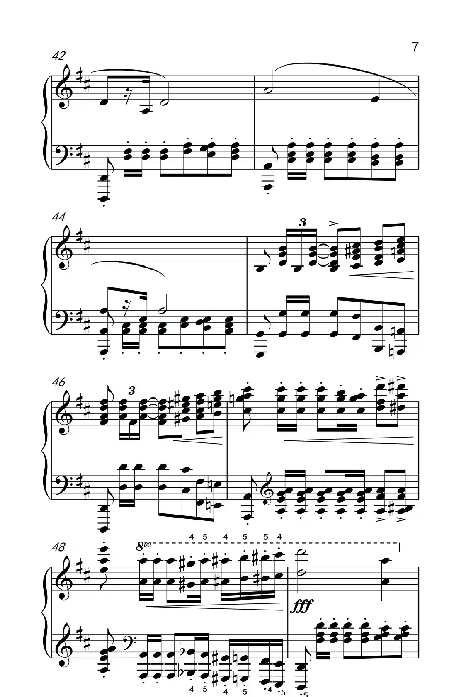 bA大调波兰舞曲