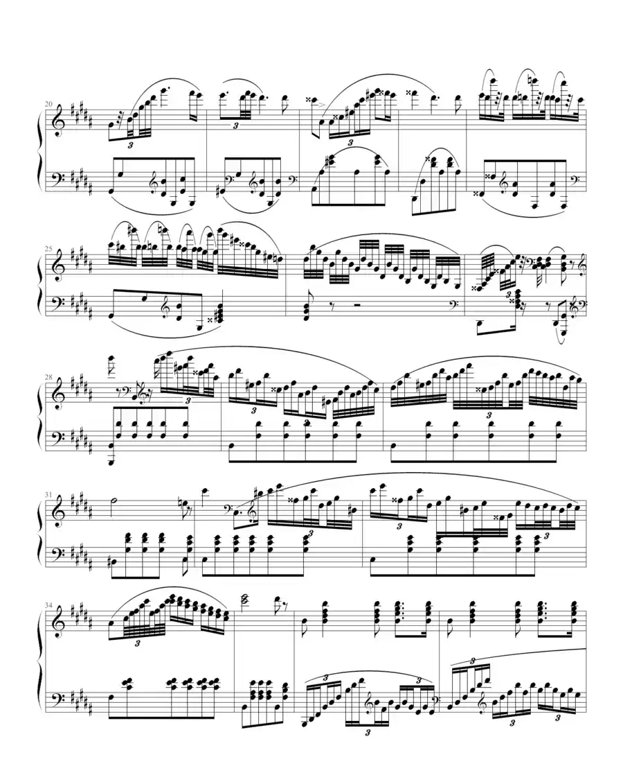 波兰舞曲（肖邦作曲、MCY编配制谱版）