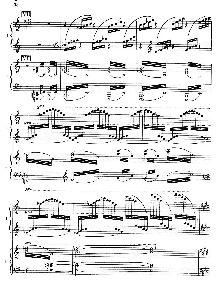 The Planets Op.32（双钢琴）（行星·第七乐章 海王星—神秘主义者）
