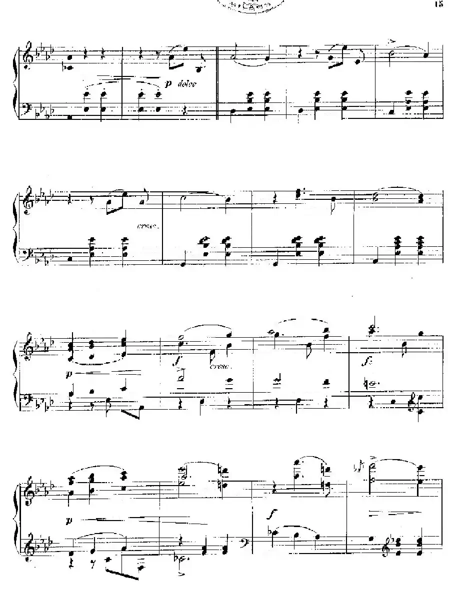 Phantasien Am Clavier Op.36（幻想曲集·第六首）