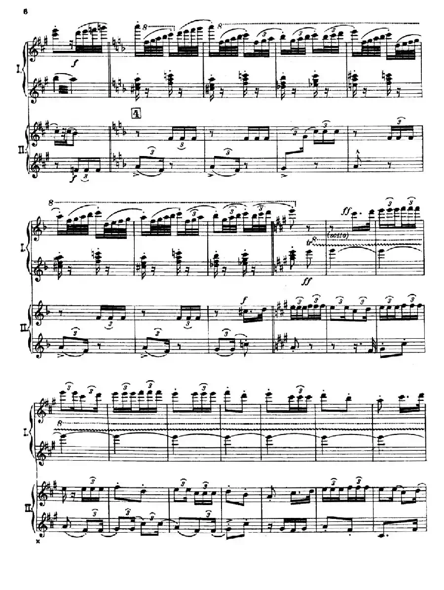 The Pines of Rome（交响诗《罗马的松树》·双钢琴）（第一部分：博尔盖塞别墅的松树）