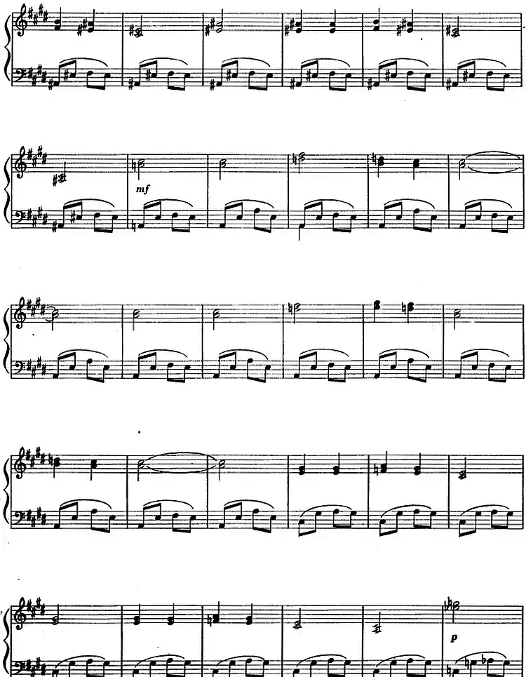 儿童钢琴曲八首（丁善德作品二十八号）