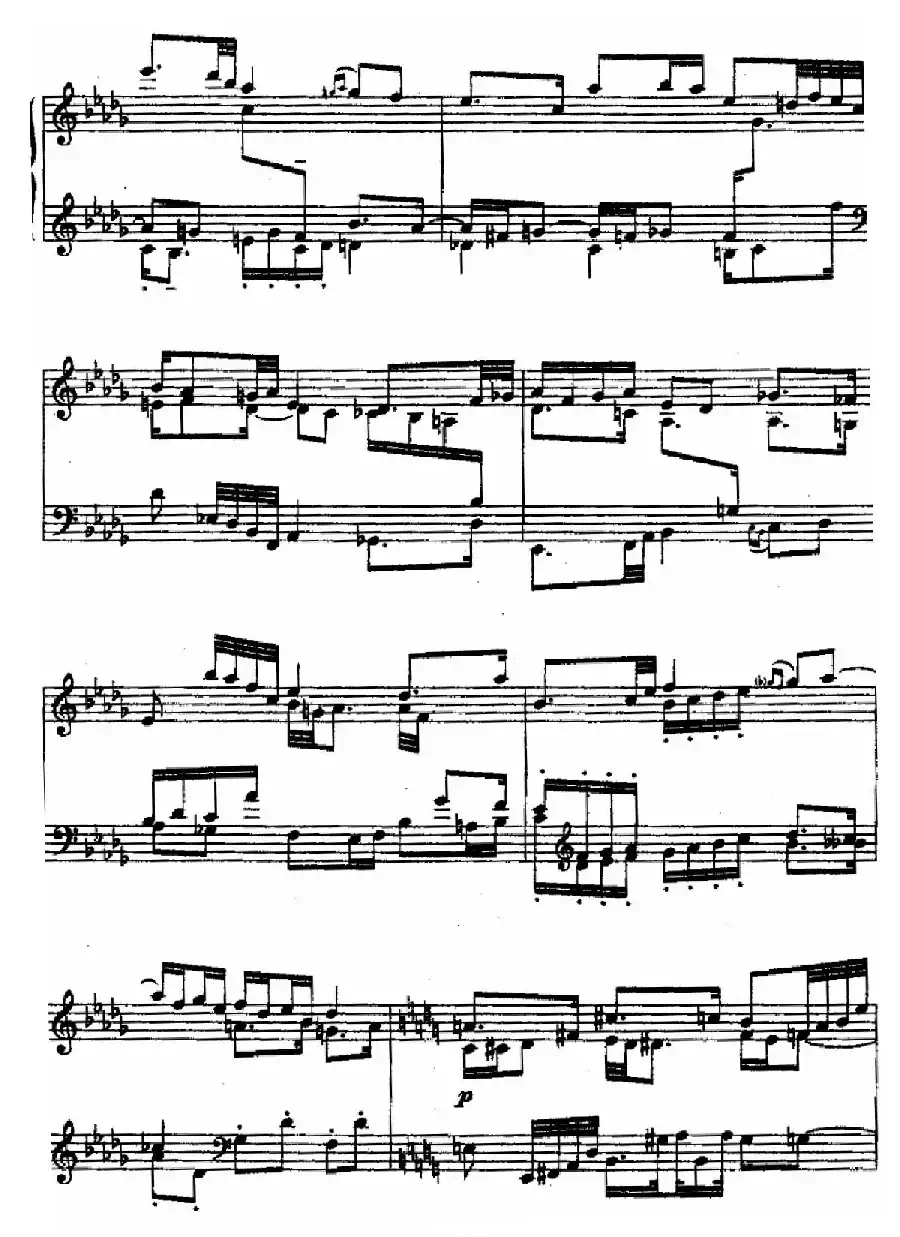 24 Preludes and Fugues Op.82（24首前奏曲与赋格·22）