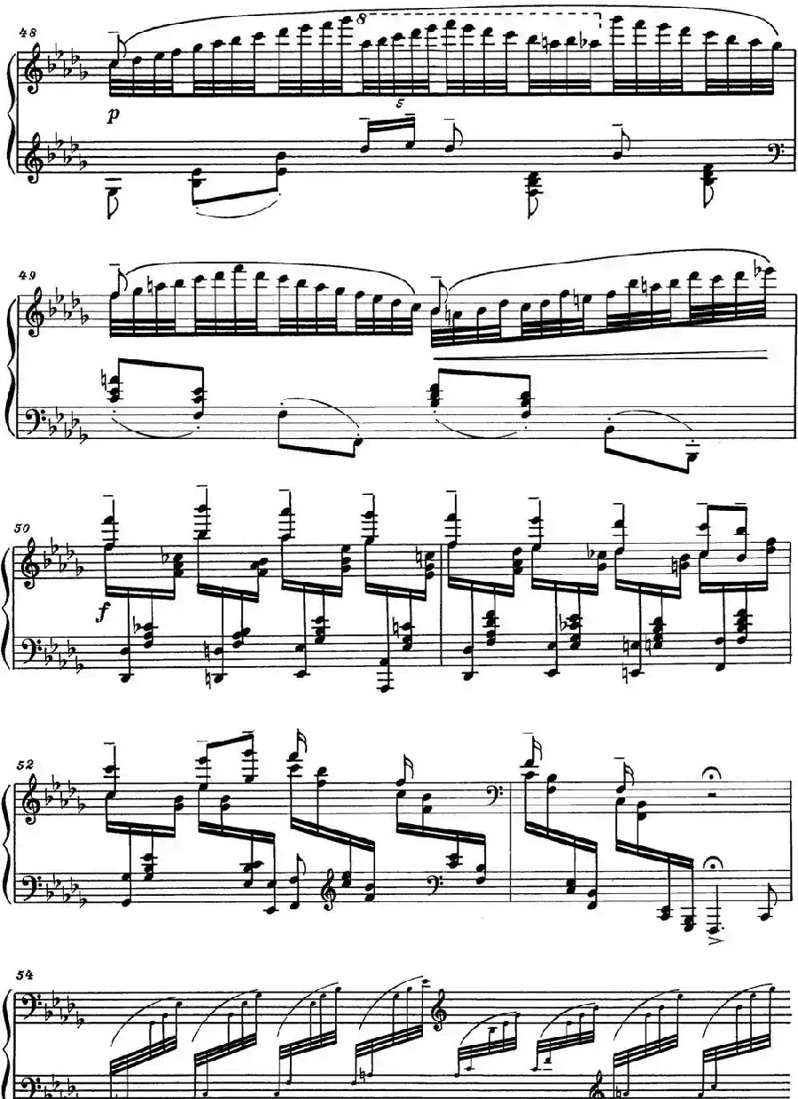 巴拉基列夫 改编钢琴曲《云雀》(格林卡)