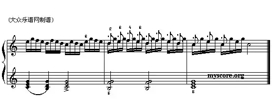 车尔尼599第18首曲谱及练习指导
