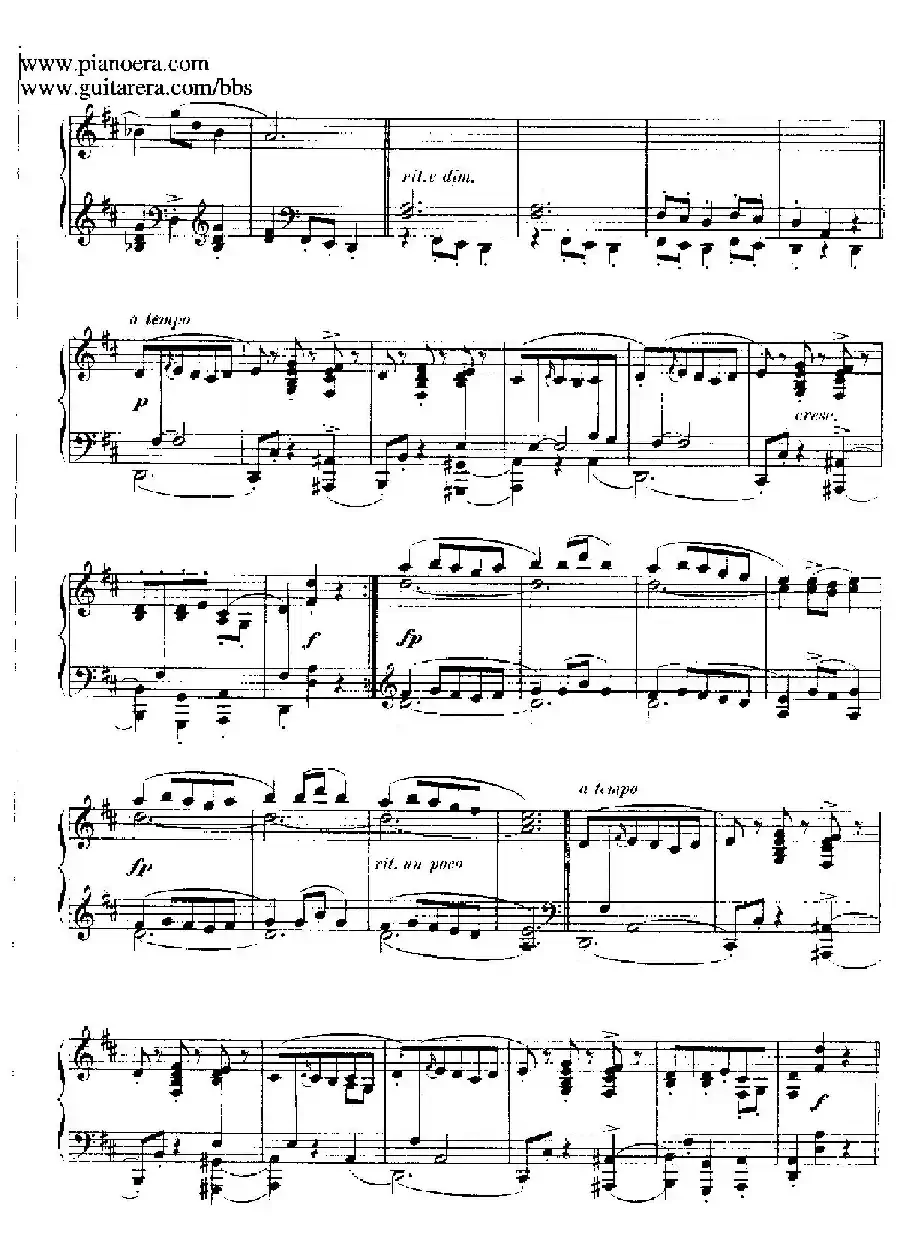 12 Spanish Danses Op.37（12首西班牙舞曲·3）
