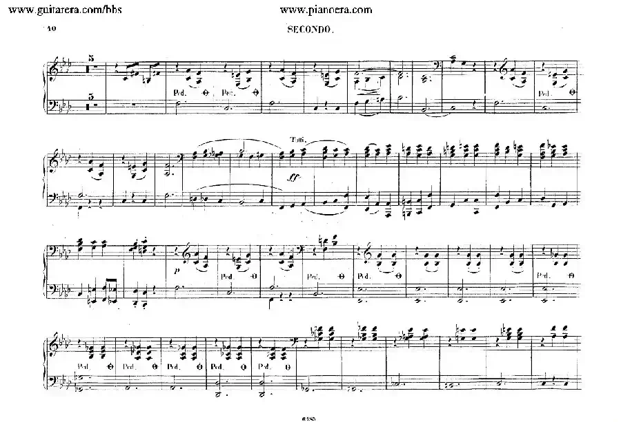 Piano Concerto No.2 in f Minor Op.21（f小调第二钢琴协奏曲·四手联弹版）