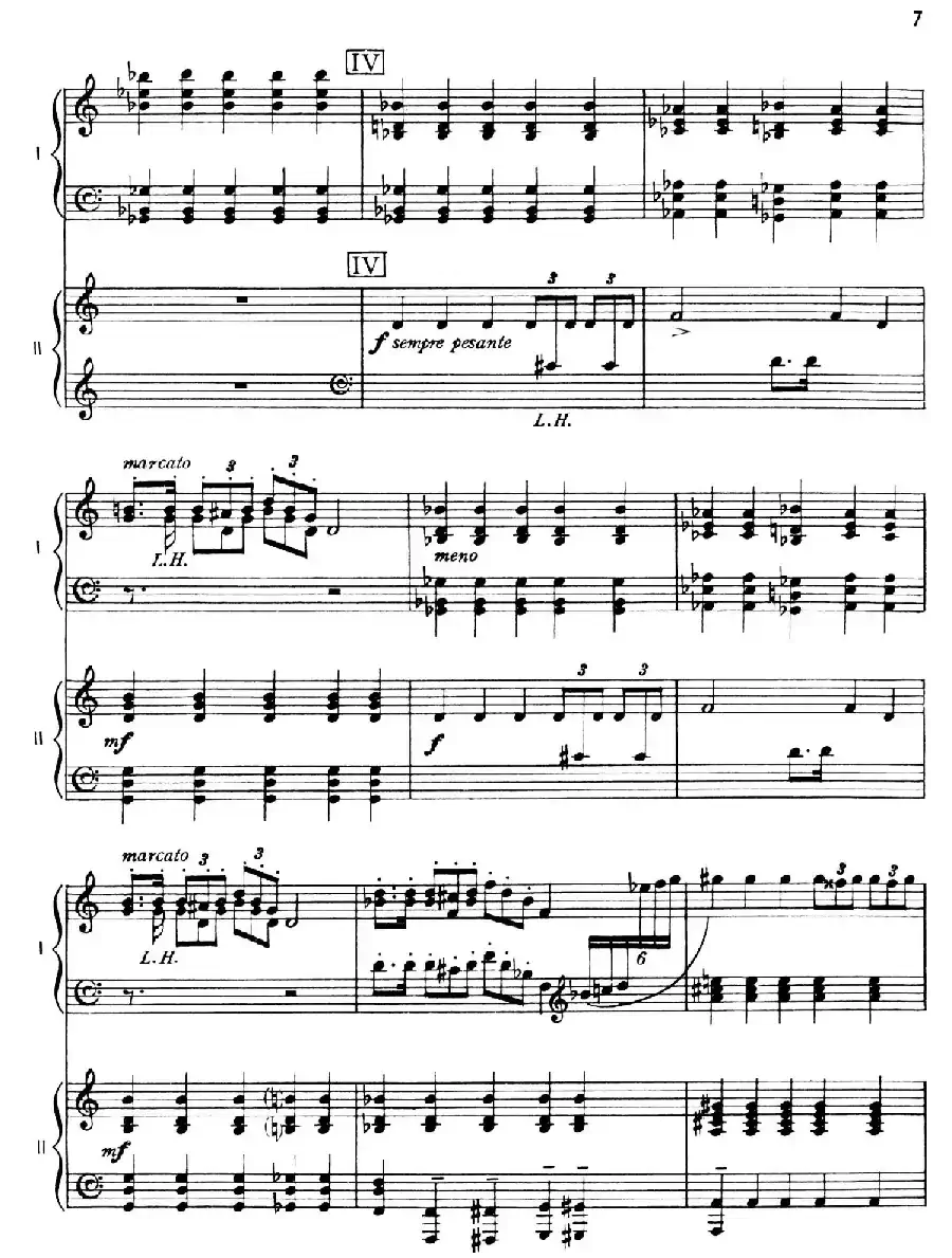 The Planets Op.32（双钢琴）（行星·第一乐章 火星—战争使者）