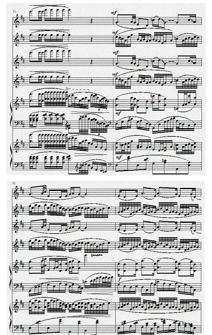 巴蜀风华情（二胡与双钢琴）