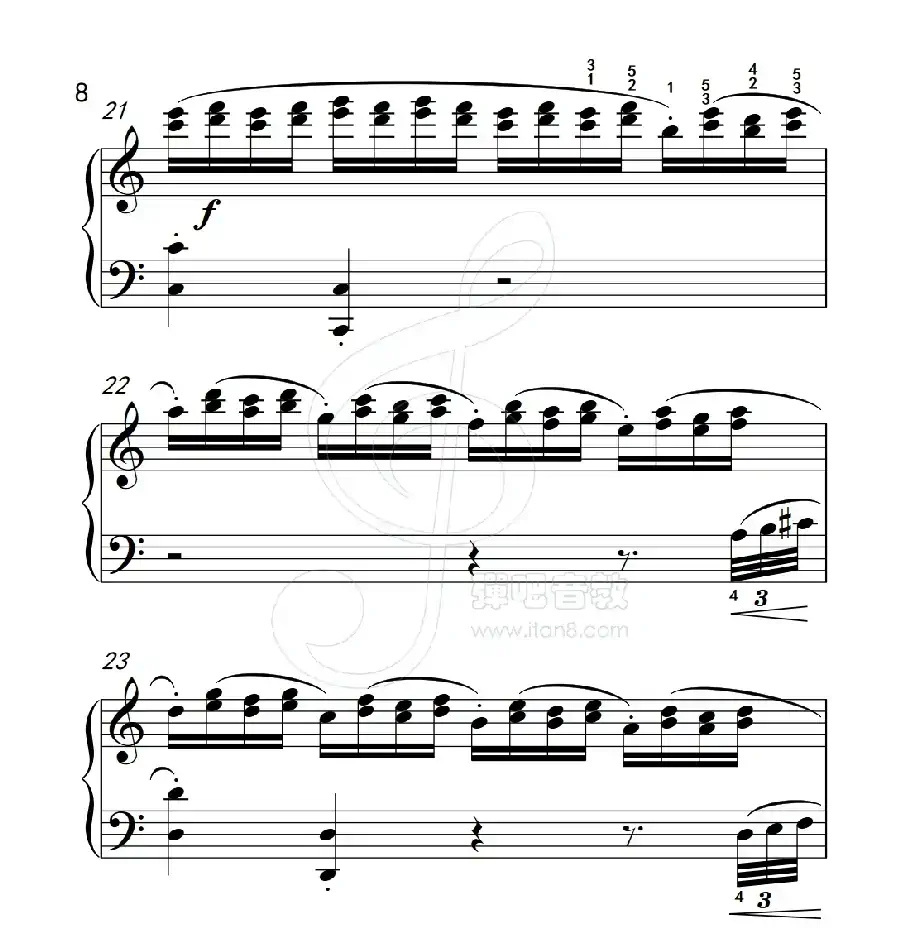 练习曲 33(克拉莫钢琴练习曲60首)