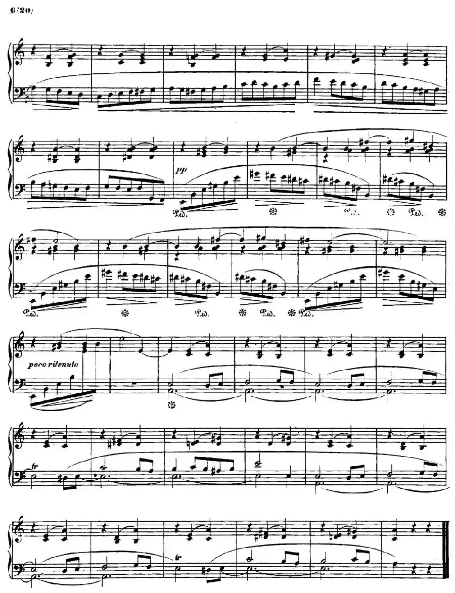 Valse brillante Op34 No2 （A小调华丽圆舞曲 Op.34-2 ）