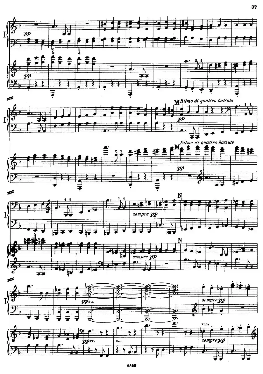 d小调第九交响曲 Op.125（双钢琴P33——42）
