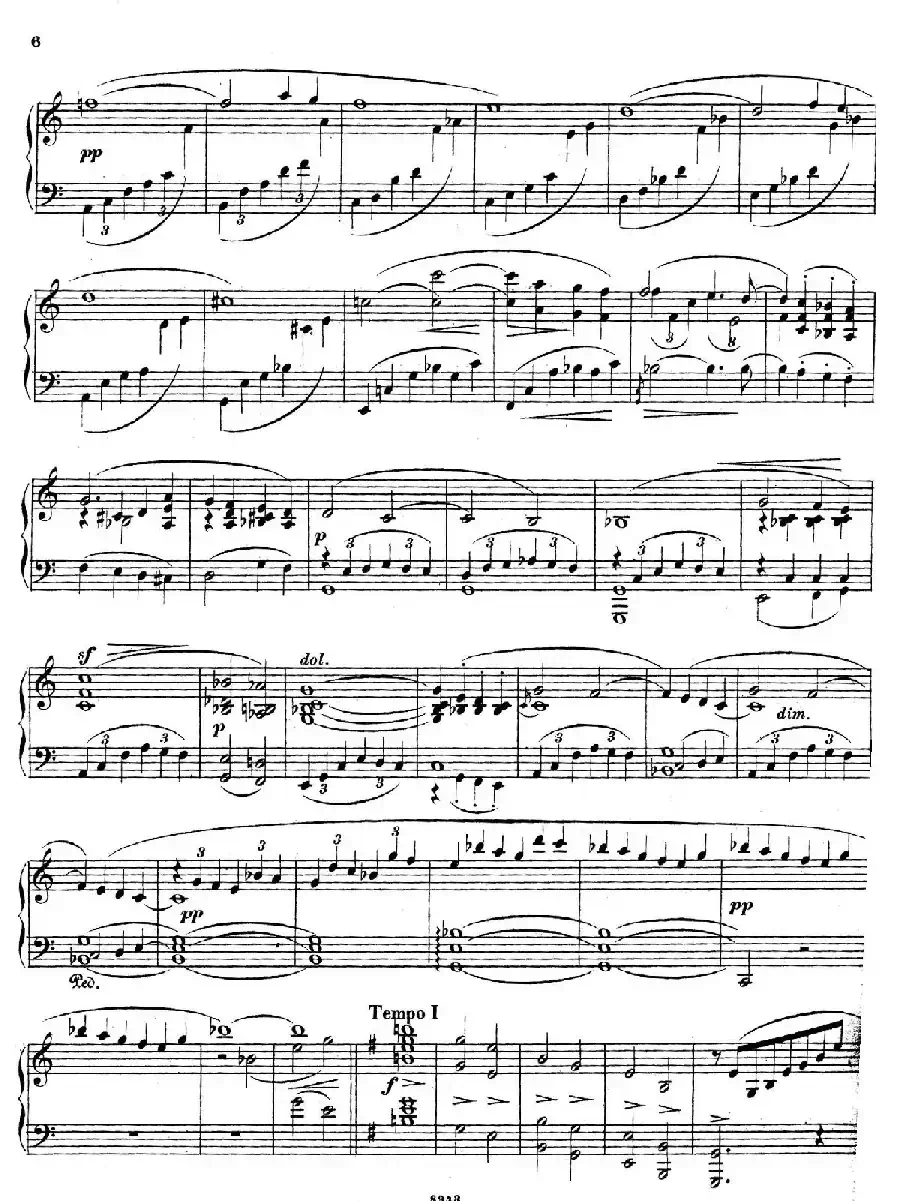 Piano Sonata in e Minor Op.28（e小调钢琴奏鸣曲）