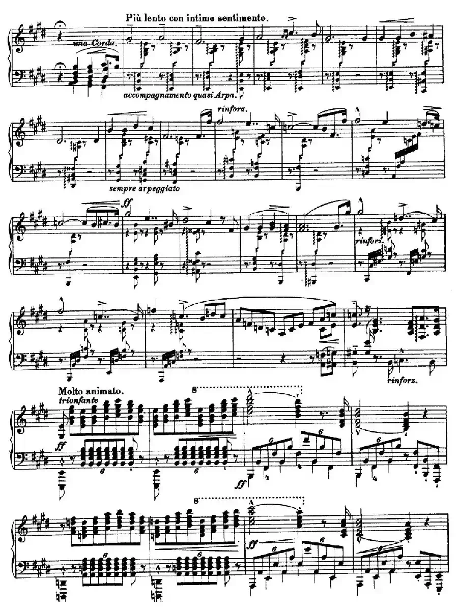 12 Etudes d'execution Transcendante S.139（12首超技练习曲·11）