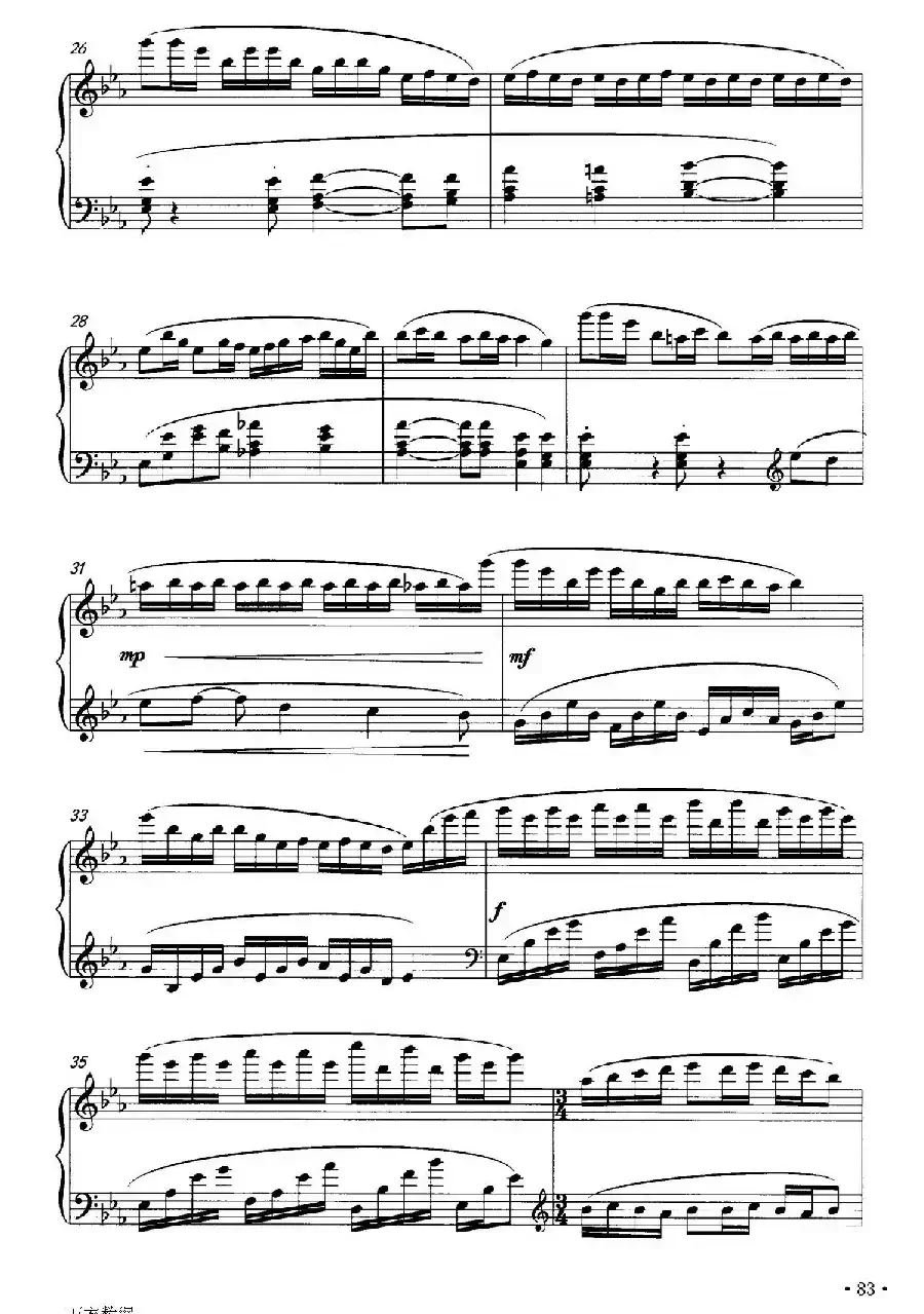 钢琴小品（王茜作曲版）