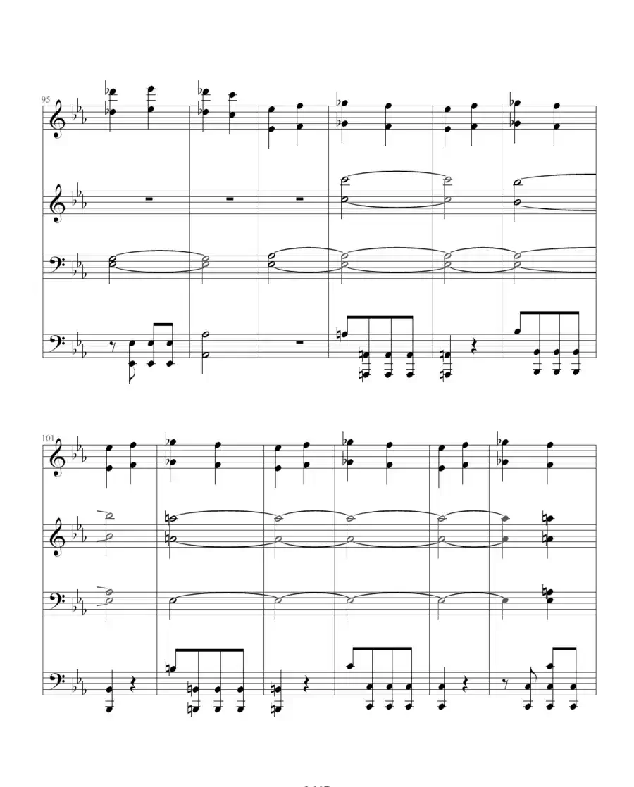 命运交响曲(四手联弹)